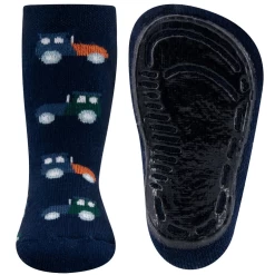 Ewers Antislipsokken Donkerblauw Met Trekkers