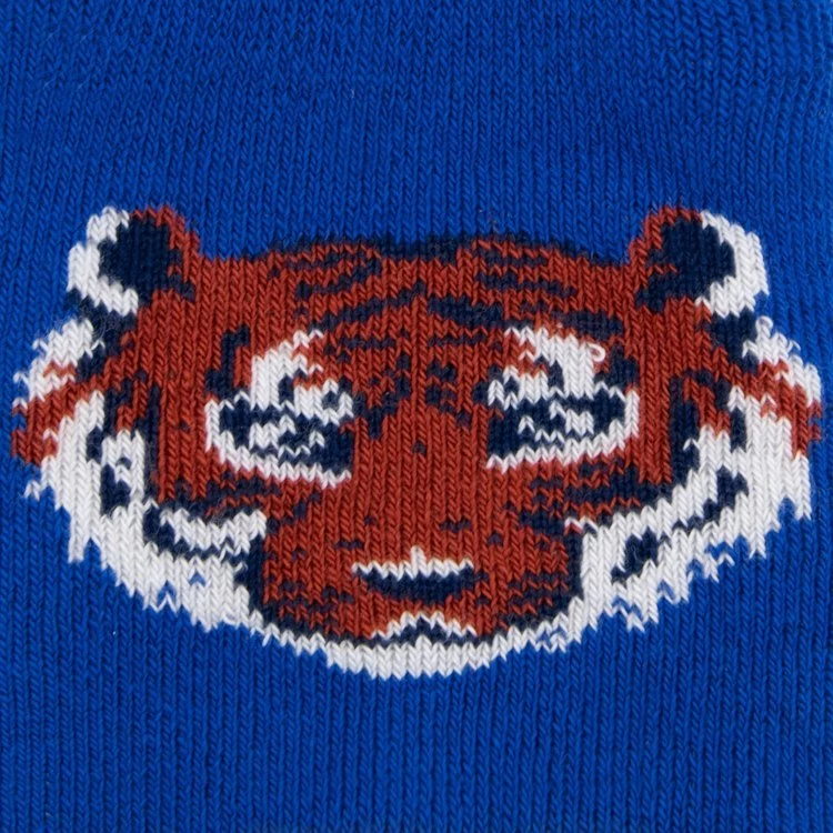 Ewers Antislipsokken Blauw Met Tijger - Afbeelding 2