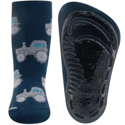 Ewers Antislipsokken Blauw Met Trekkers