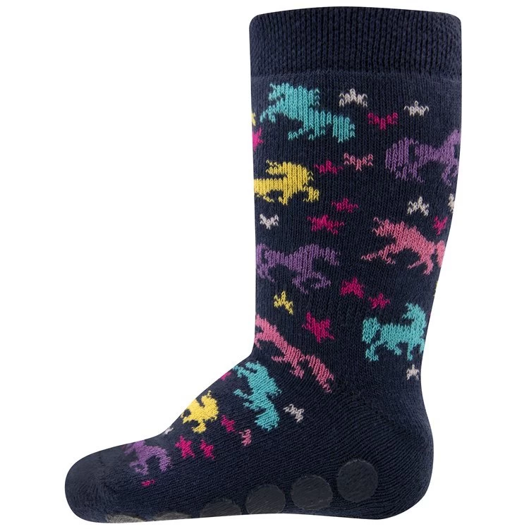Antislipsok Donkerblauw Noppen - Dubbelpak - Gekleurde Eenhoorns/Eenhoornhoofd - Ewers - Afbeelding 4