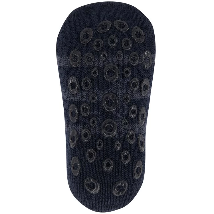 Baby Antislipsok - Nopjes - Donkerblauw Met Rode Brandweerauto - Ewers - Afbeelding 2