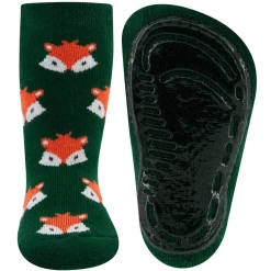 Ewers Antislipsok Groen Met Vosjes