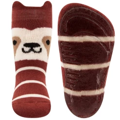 Antislipsok Met Wasbeer En Oortjes - Bruin - Ewers