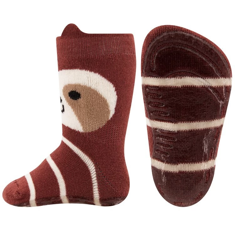 Antislipsok Met Wasbeer En Oortjes - Bruin - Ewers - Afbeelding 2