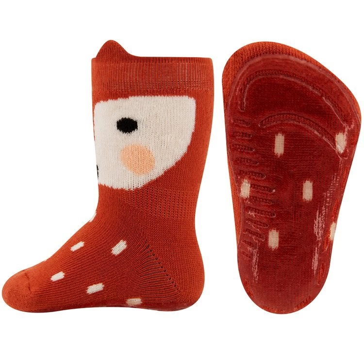 Antislipsok Oranjebruin Met Hertenhoofd En Vlekjes - Ewers - Afbeelding 2