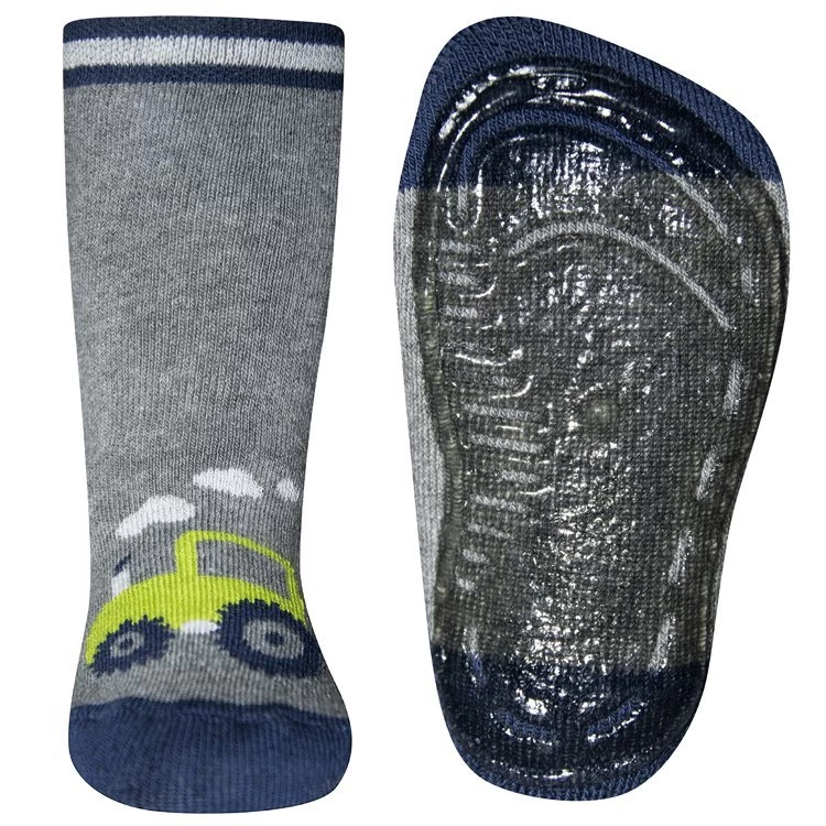 Ewers Antislipsok Grijs Met Tractor