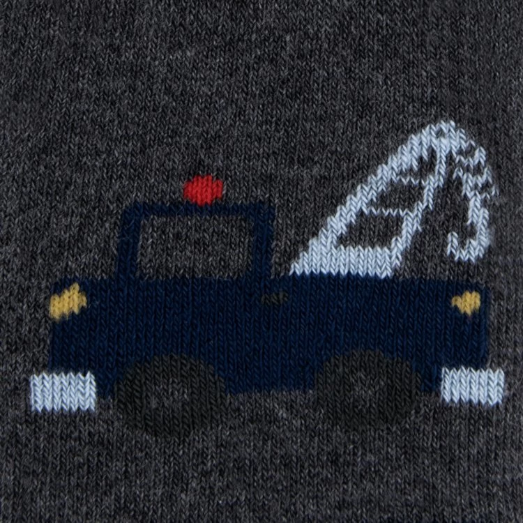 Ewers Antislipsok Donkergrijs Met Takelwagen - Afbeelding 2