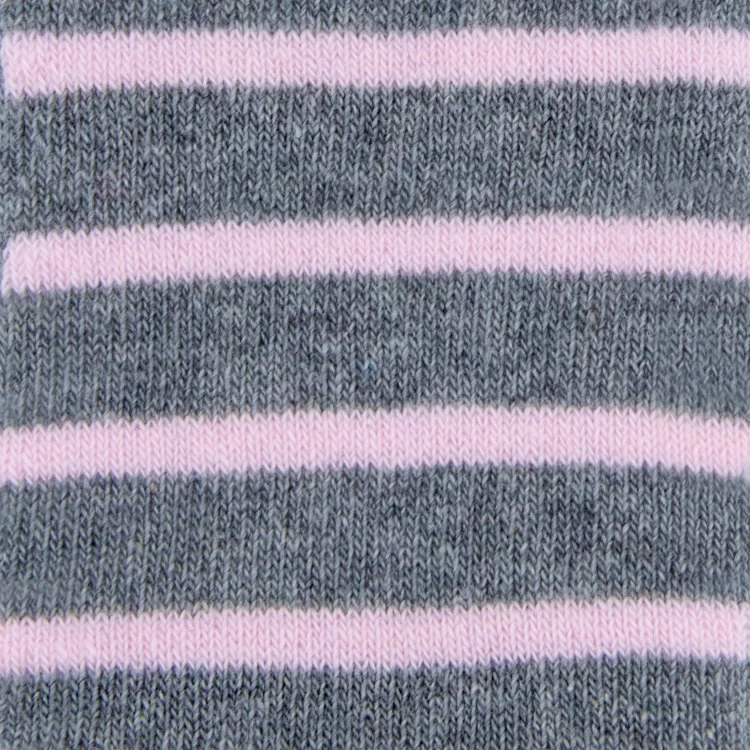 Ewers Dubbelpak Antislipsokken Met Noppen - Grijs Met Muisje En Grijs Met Strepen - Afbeelding 5