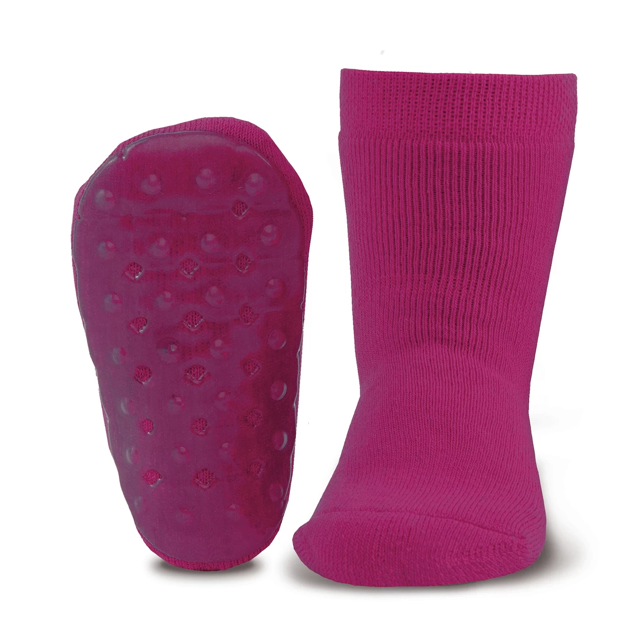 Ewers Antislip Sokken Effen Donker Fuchsia/paars