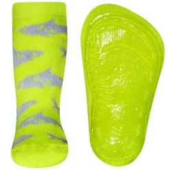 Ewers Antislipsok Fluoriserend Geel/groen Met Haaien