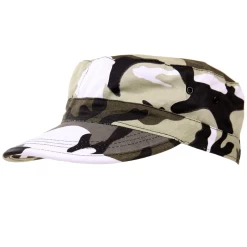 Veldpet Camouflage Zwart/wit Urban Voor Kinderen
