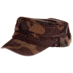 Veldpet Vintagelook Woodland Camouflage Donker