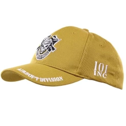 Kinderpet Bruin/geel Skull Logo