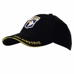 Baseballcap 101st Airborne Zwart