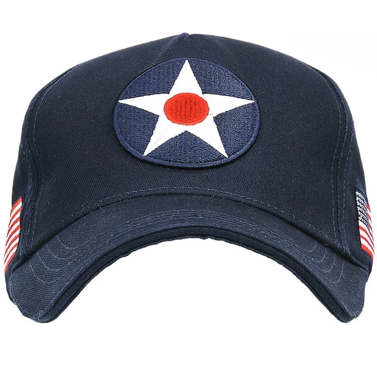 Baseballcap US Army Air Corps - Ster Donkerblauw - Afbeelding 2