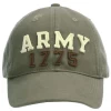 Baseballcap Stone Washed - ARMY 1775 - Groen