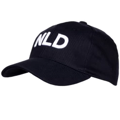 Baseballcap - Zwart NLD - Stretch 57cm-61cm
