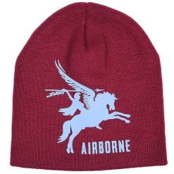 Beanie Muts Airborne Pegasus Embleem