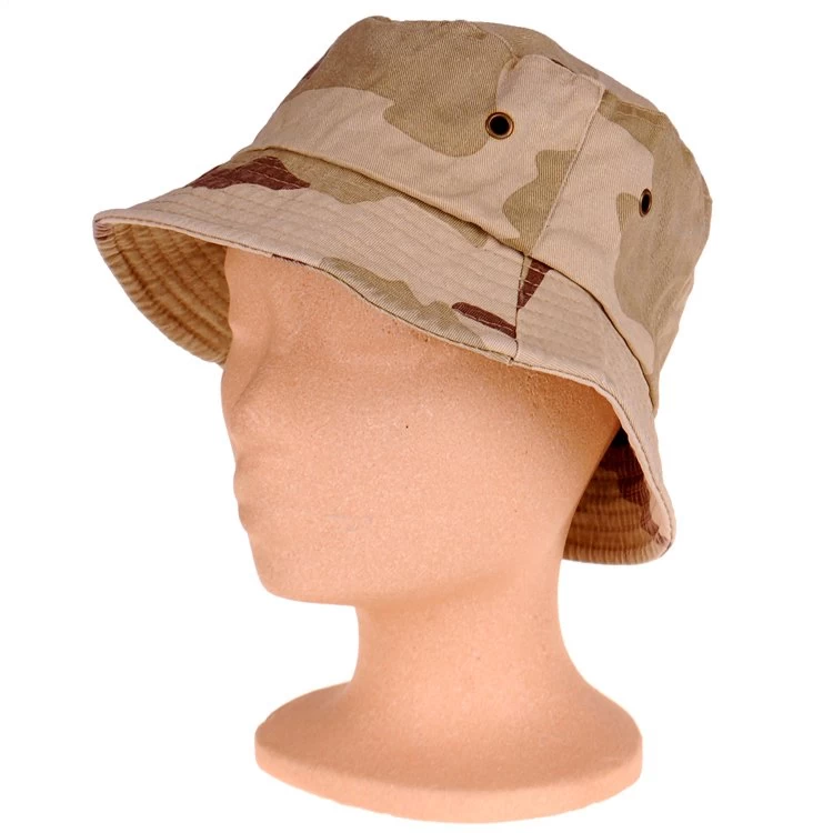 Junglehoed-Vissershoed Vintagelook Desert Camouflage 3 Kleuren