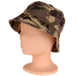 Junglehoed-Vissershoed Vintagelook Camouflage Licht